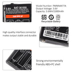 Motorola-PMNN4477A-1000mAh-Battery