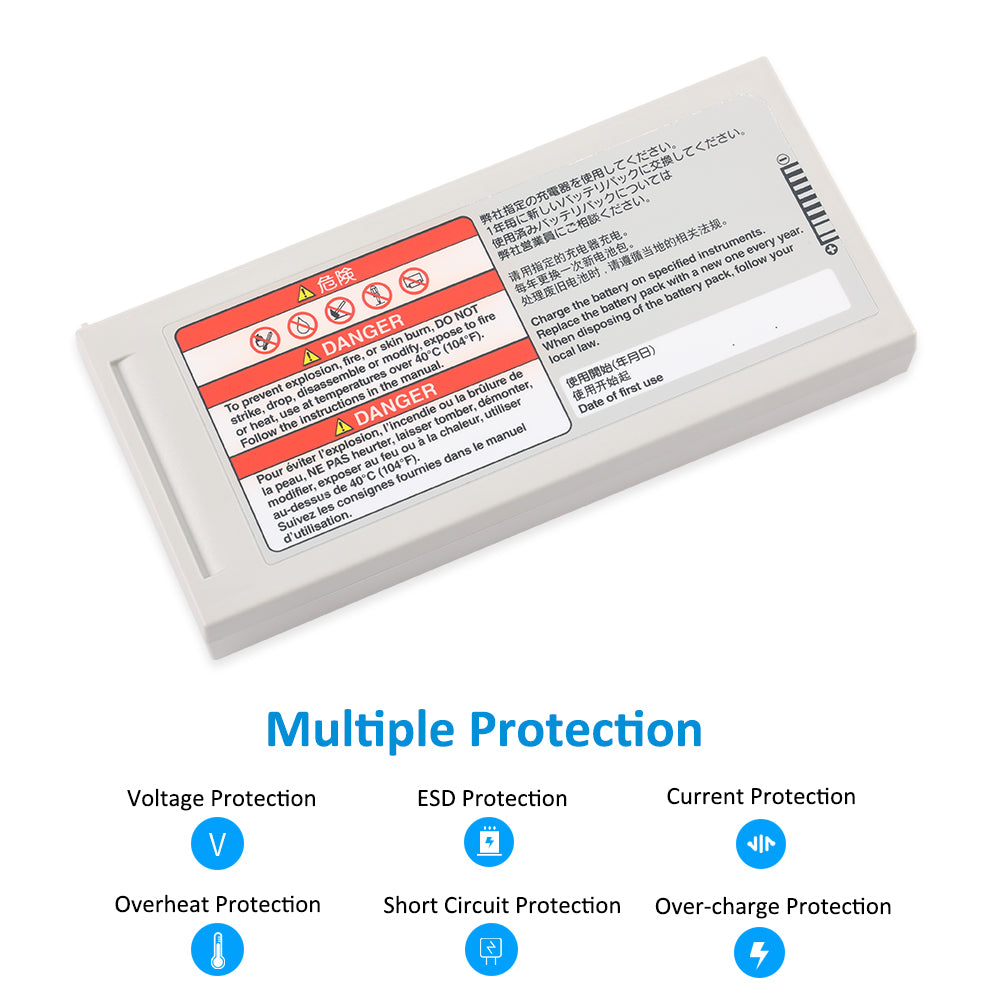 SB-720P Rechargeable Li-ion Battery For Lifescope SVM-7200 Vital Signs Monito