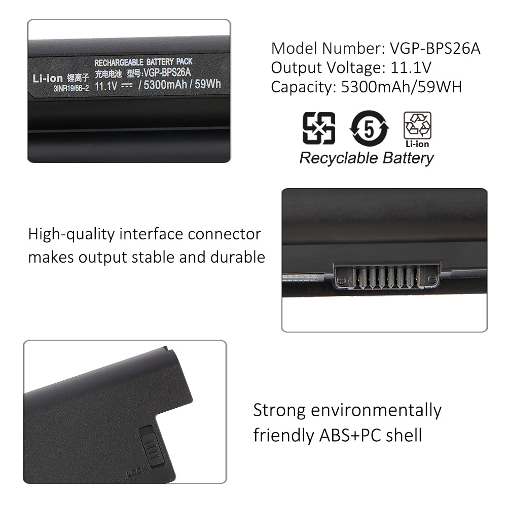 Sony-VGP-BPS26-59WH-Laptop-Battery