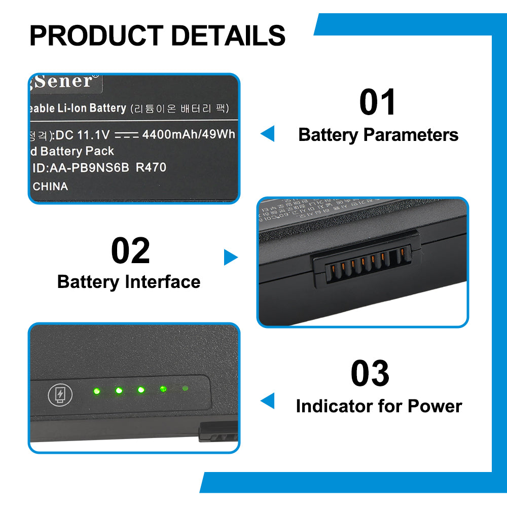 Samsung-AA-PB9NS6B-4400mAh-Laptop-Battery
