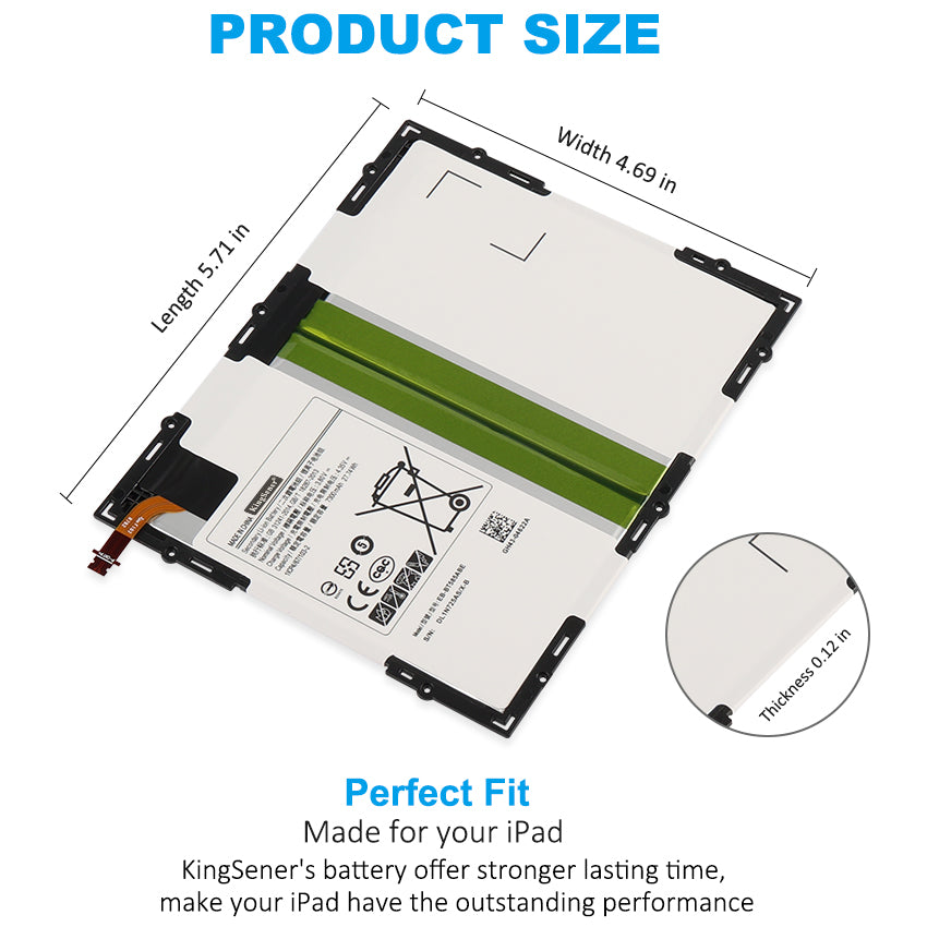 Samsung-EB-BT585ABE-3.8V-7300mAh-Tablet-Battery
