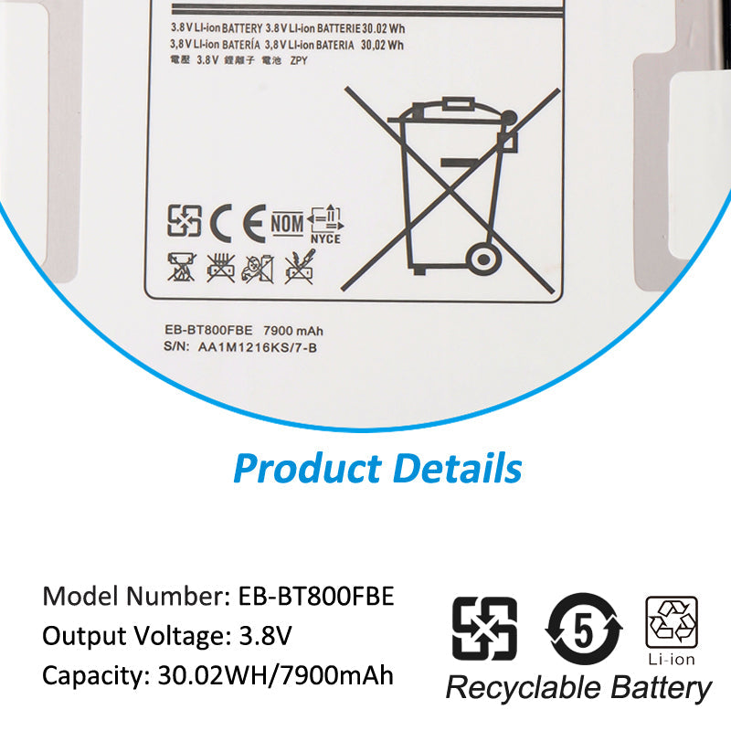 Samsung-EB-BT800FBE-3.8V-7900MAH-Tablet-Battery