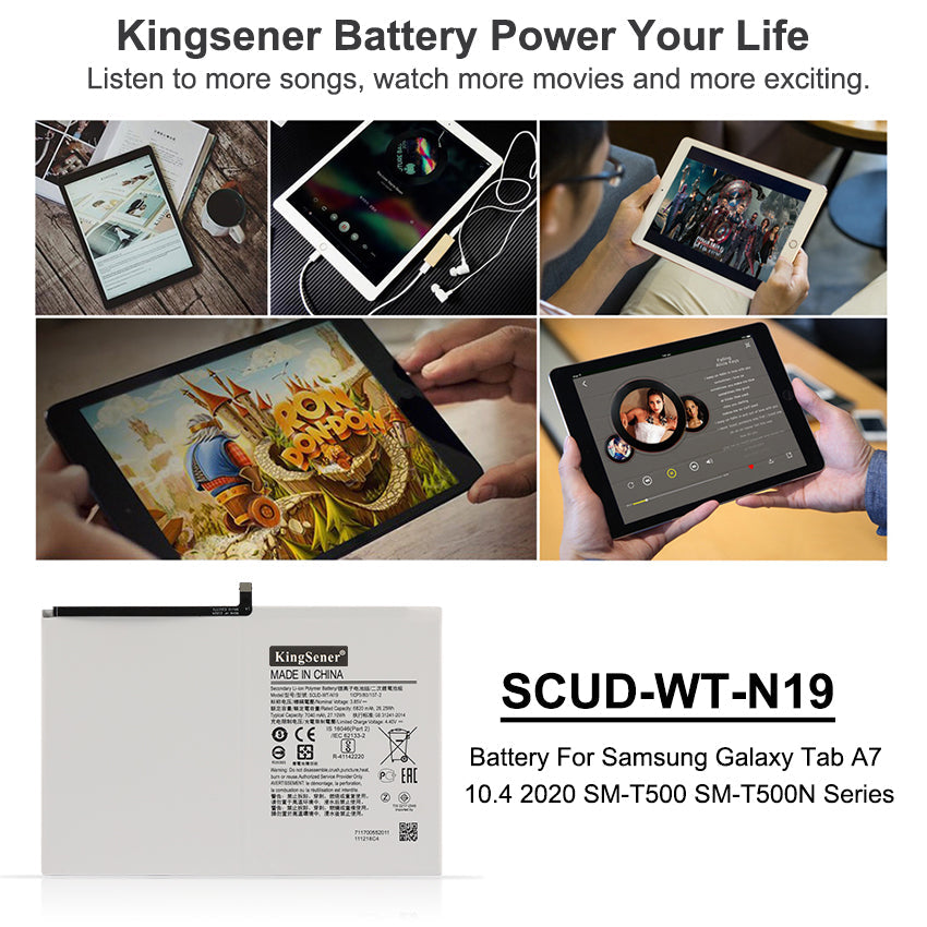 Samsung-SCUD-WT-N19-3.85V-7040mAh-Tablet-Battery