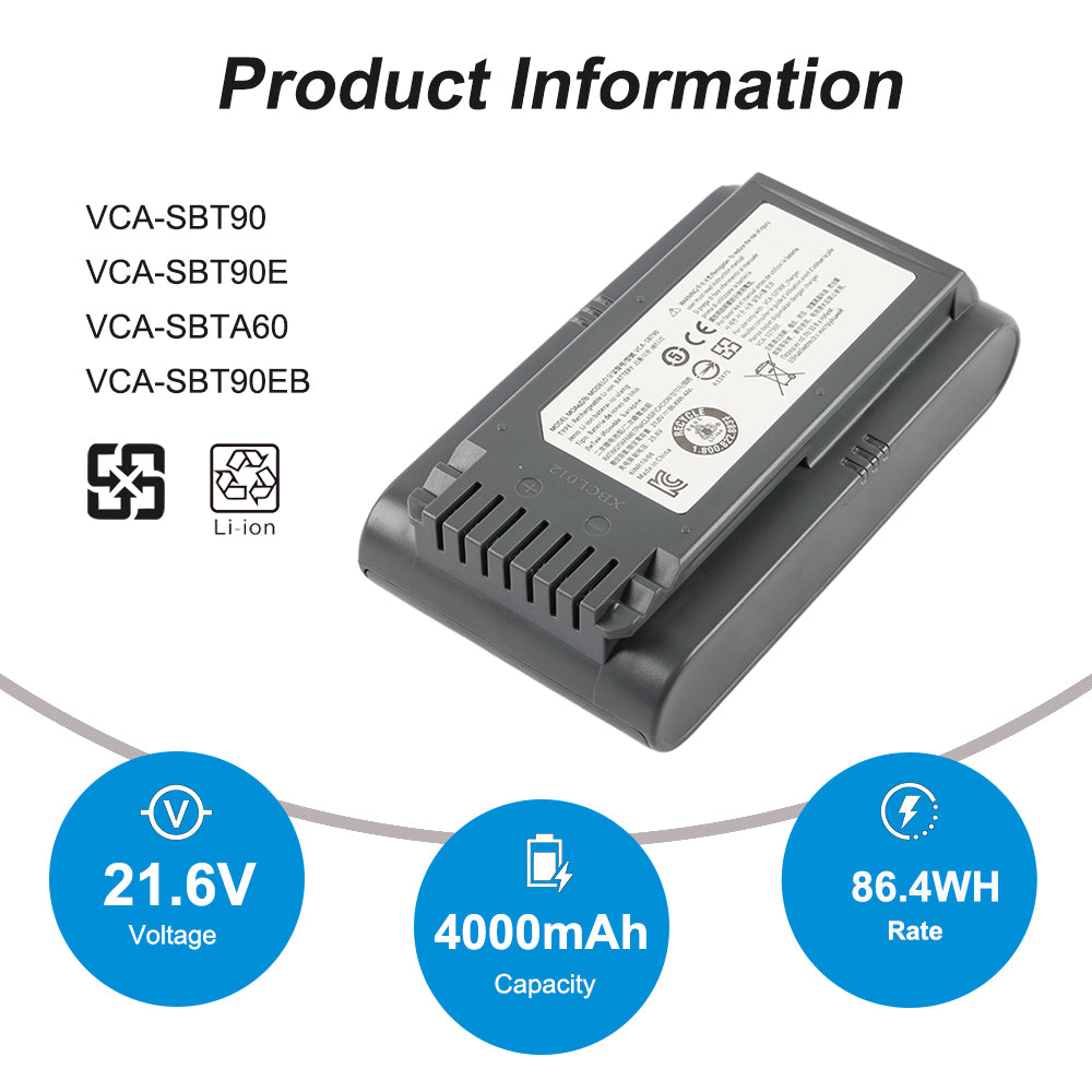 Samsung-VCA-SBT90E-Vacuum-Cleaner-Battery