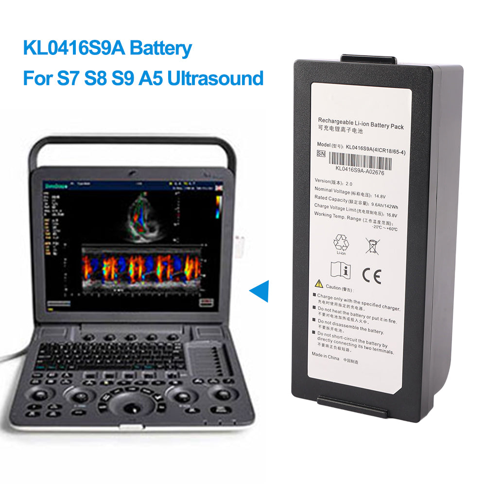 SonoScape-KL0416S9A-14.8V-142Wh-Medical-Battery
