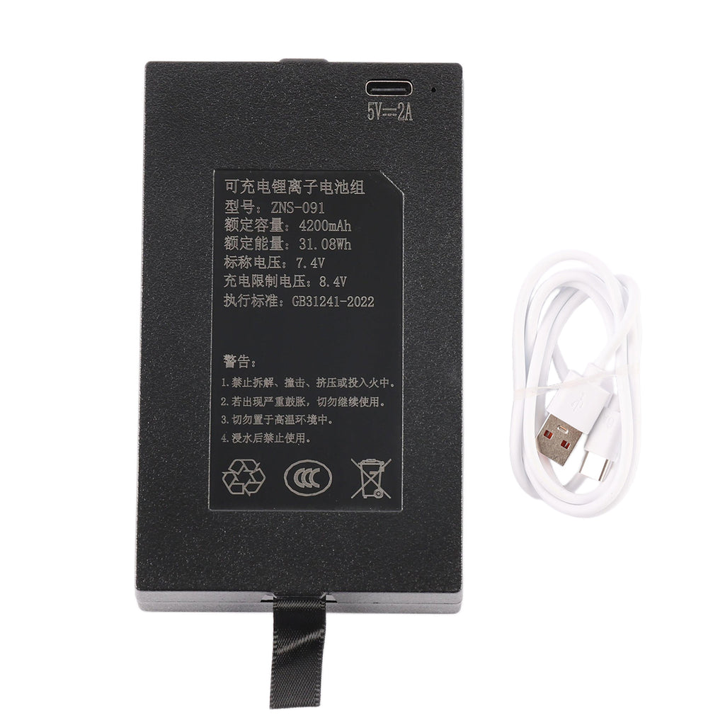 ZNS-091-7.4V-31.08Wh-Smart-Door-Lock-Battery