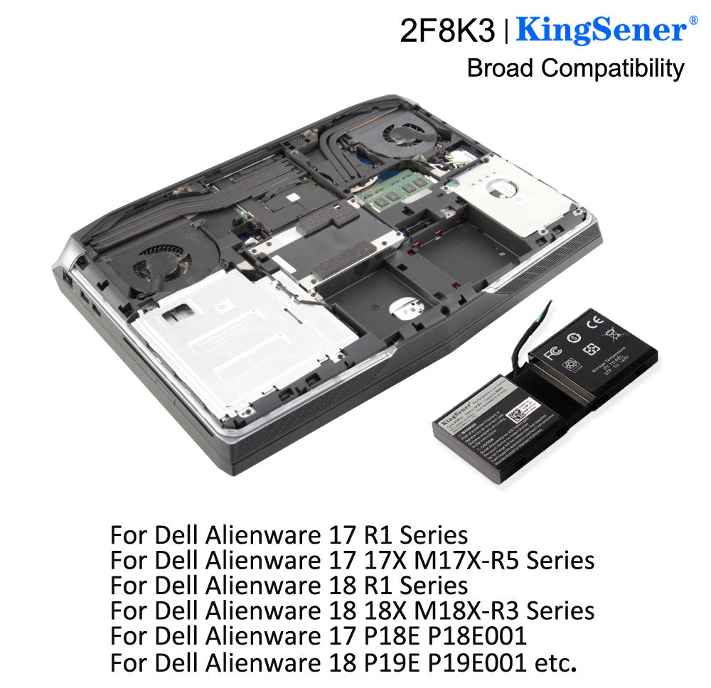 Dell-Alienware-2F8K3-laptop-battery-86WH