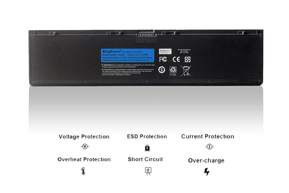 Dell-Latitude-34GKR-laptop-battery-47WH