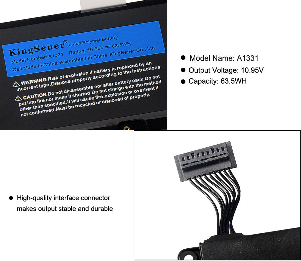 Apple-MacBook-Pro-13.3-A1331-laptop-battery-63.5WH