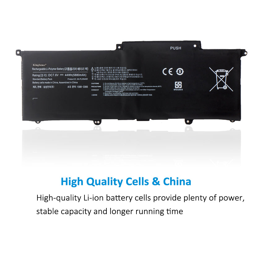 Samsung Series 9 Battery Replacement AA-PLXN4AR AA-PBXN4AR 7.6V 44Wh