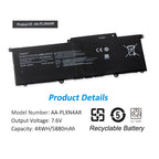 Samsung Series 9 Battery Replacement AA-PLXN4AR AA-PBXN4AR 7.6V 44Wh