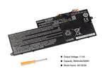 AC13C34 KT.00303.005 Replacement Battery for Acer Aspire V5-122P V5-132 E3-111 E3-112 ES1-111M — 11.4V 30Wh