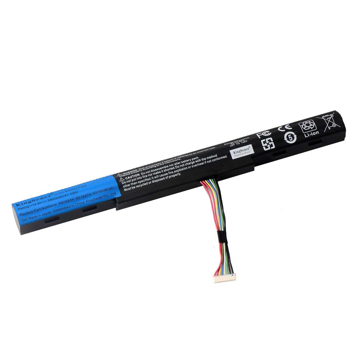 Kingsener-AS16A5K-laptop battery-2800mAh
