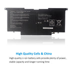 KingSener C22-UX31 batterie d'ordinateur portable pour ASUS Zenbook UX31 UX31A UX31E UX31E-DH72 C22-UX31 C23-UX31 7.4V 50WH/6840mAh