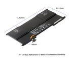 C23-UX21 Battery for ASUS ZenBook UX21 UX21A UX21E — 7.4V 35Wh