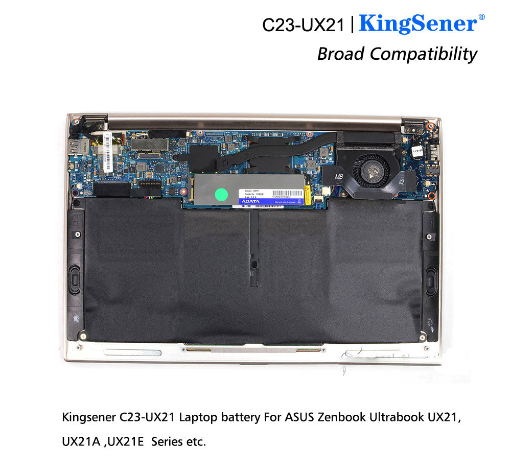 C23-UX21 Battery for ASUS ZenBook UX21 UX21A UX21E — 7.4V 35Wh