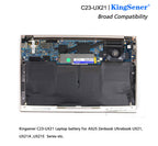 C23-UX21 Battery for ASUS ZenBook UX21 UX21A UX21E — 7.4V 35Wh