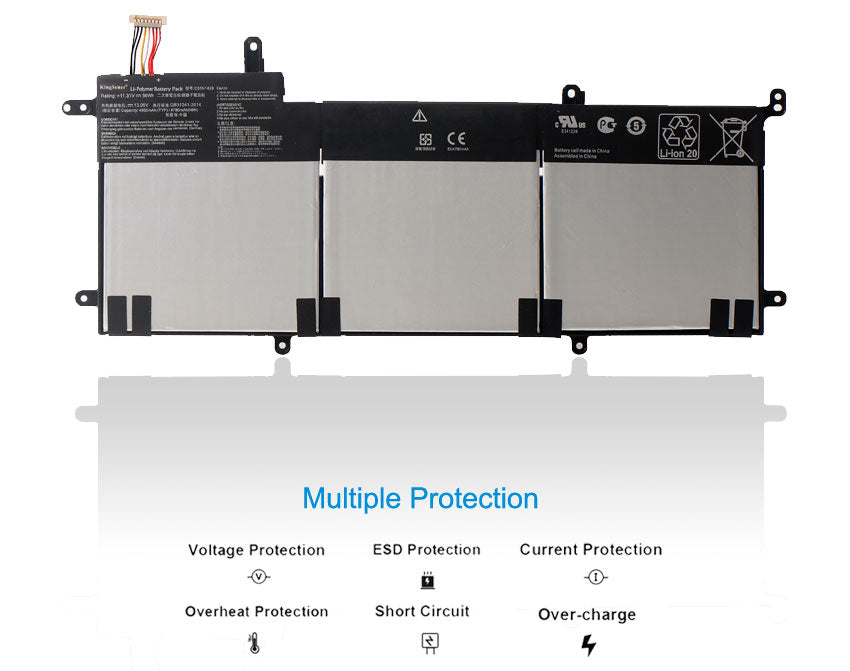 KingSener C31N1428 Laptop-Akku für ASUS Zenbook UX305L UX305LA UX305UA C31N1428 3ICP5/91/91 11,31 V 56WH