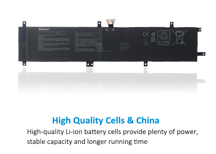 ASUS ProArt StudioBook Pro 17 Battery Replacement C31N1834 11.55V 57Wh