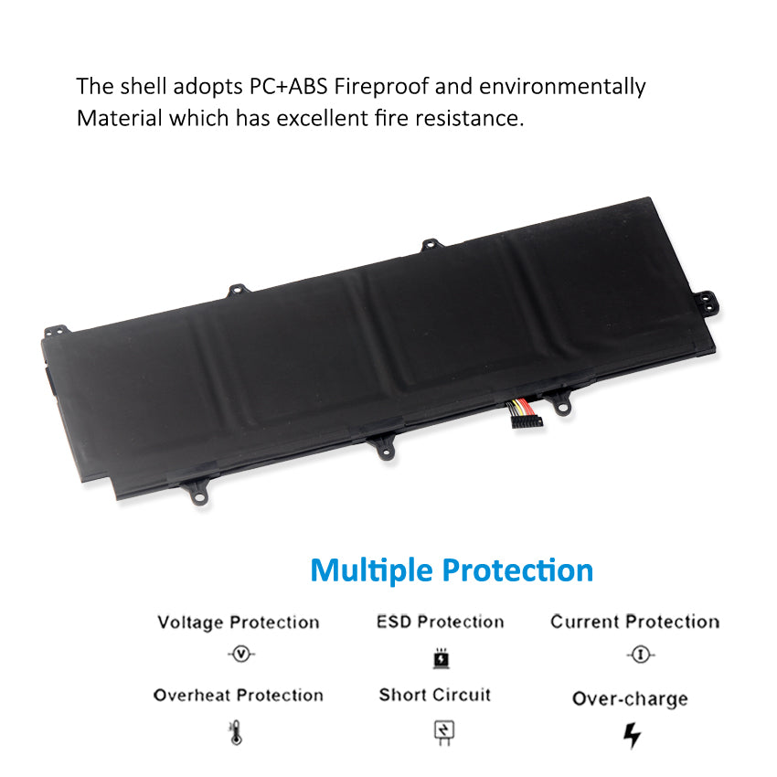 C41N1712 Battery for ASUS ROG Zephyrus GX501 — 15.2V 50Wh