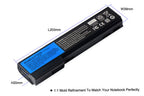 CC06 CC06XL Replacement Battery for HP EliteBook 8460p 8570p ProBook 6460b 6560b — 10.8V 56Wh