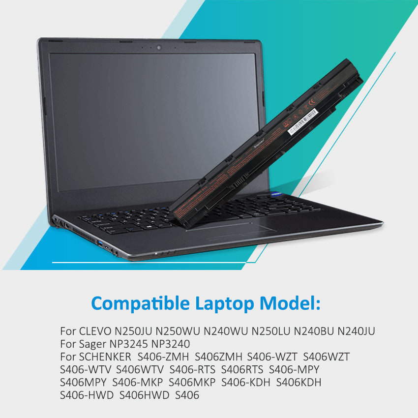 CLEVO-N240BAT-4-04-32WH-Laptop-Battery