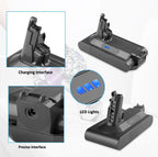 Dyson V10 SV12 Battery for Absolute Motorhead Animal Fluffy — 25.2V 4000mAh 100.8Wh