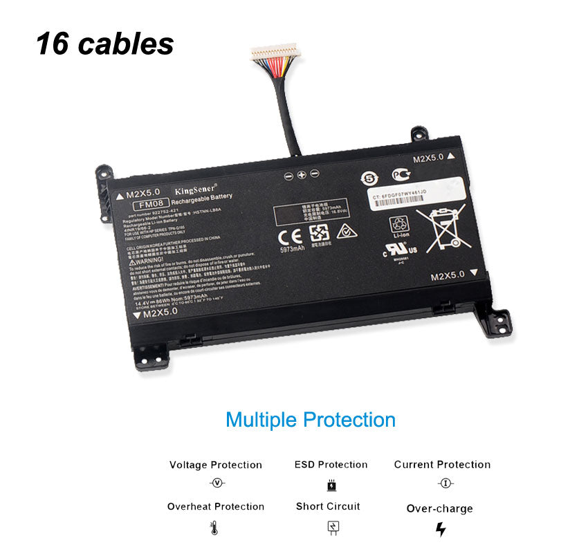 Kingsener-FM08-laptop battery-5973mAh