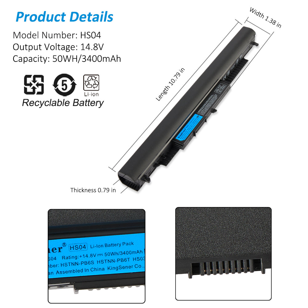    HP-41WH-2800mAh-HS04-Laptop-Battery