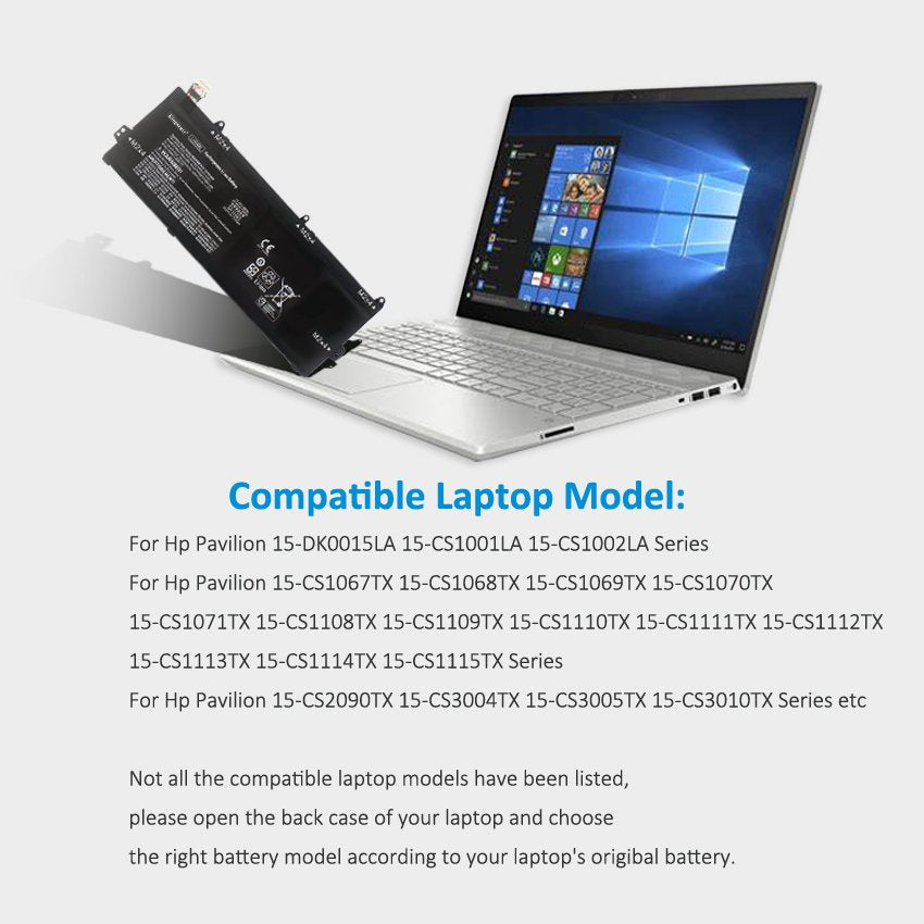 HP-Pavilion-LG04XL-68WH-Laptop Battery