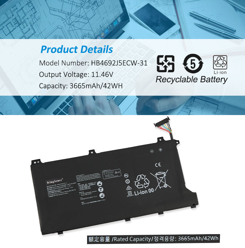 Huawei-MateBook-HB4692J5ECW-31-42WH-Laptop-Battery-2