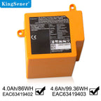EAC63419403 Battery for LG CordZero R9 R9MASTER Robot Vacuum — 21.6V 99.36Wh