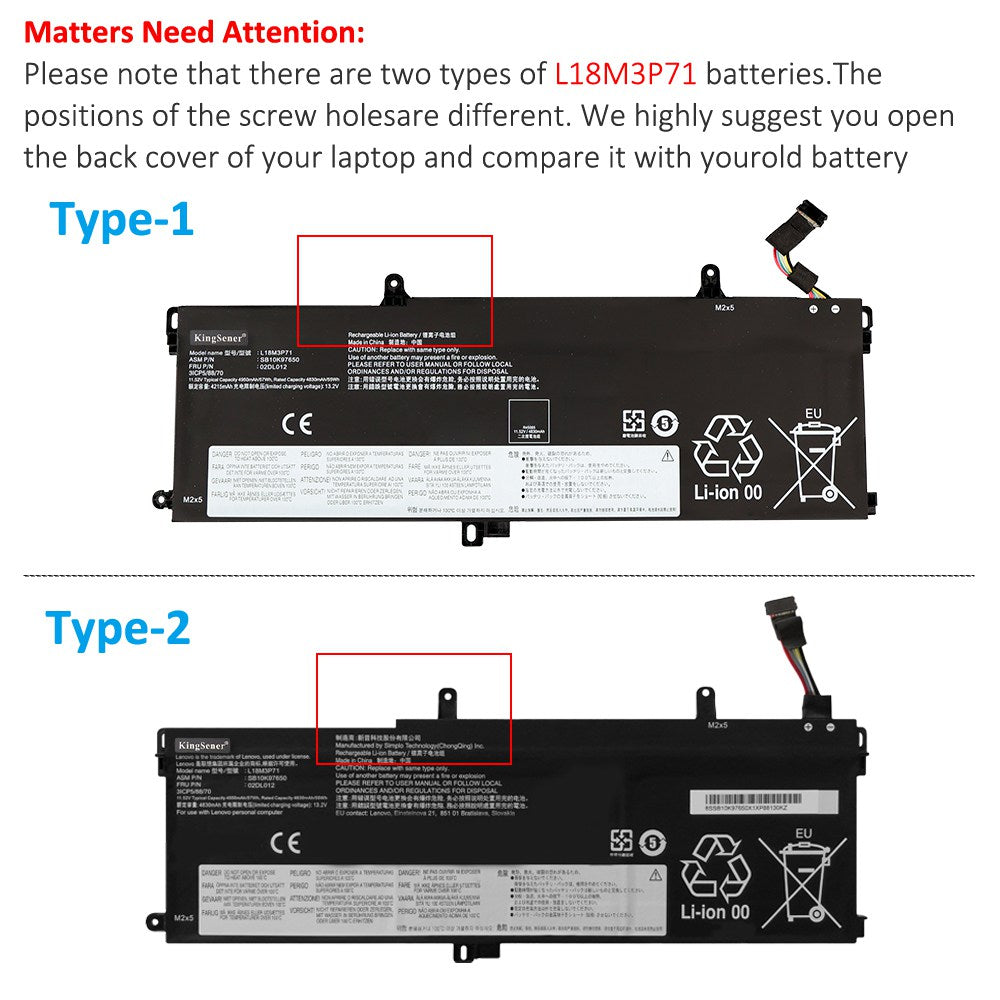 Lenovo-ThinkPad-L18M3P71-Laptop battery