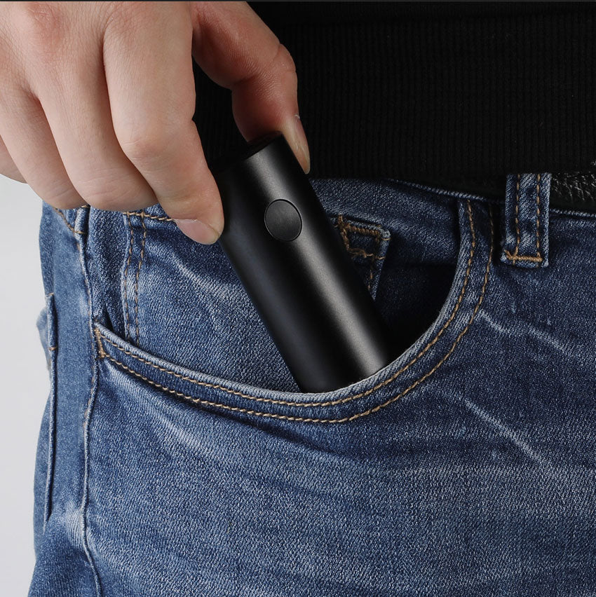 5000mAh Mini Power Bank with Flashlight — 5V 2A Li-Polymer for iPhone Samsung Xiaomi