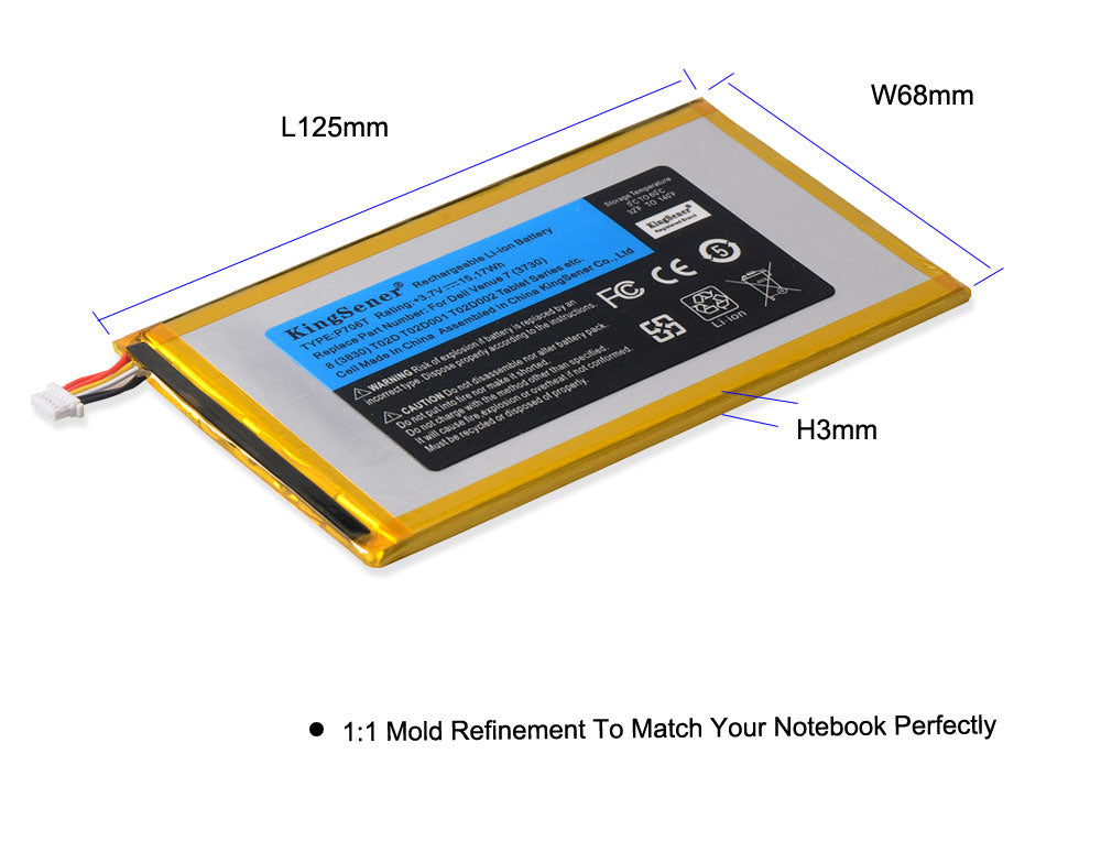 DELL-Venue-P706T-notebook-battery-15.17WH