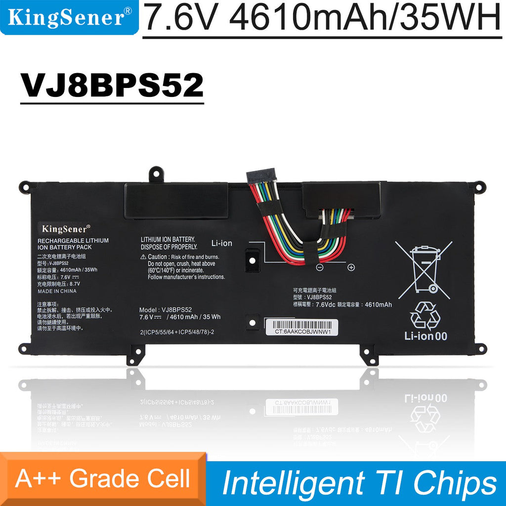 SONY-35WH-4610mAh-VJ8BPS52-Laptop-Battery