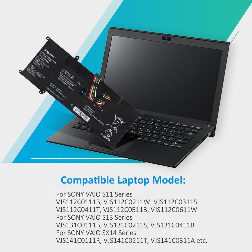 SONY-35WH-4610mAh-VJ8BPS52-Laptop-Battery