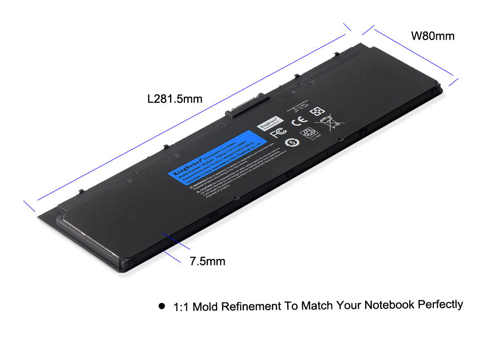 DELL-WD52H-notebook-battery-45-WH