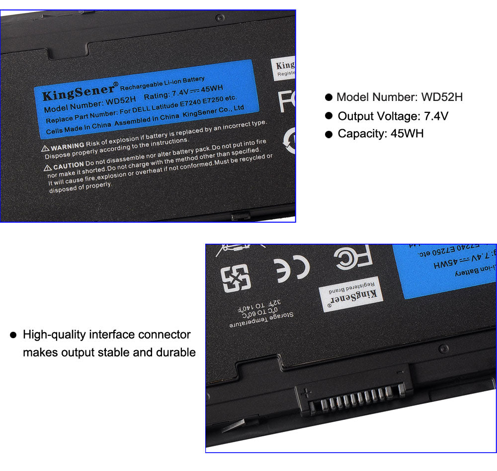 DELL-WD52H-notebook-battery-45-WH